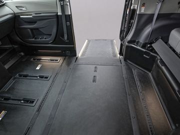 Interior view of the BraunAbility Toyota Sienna wheelchair van