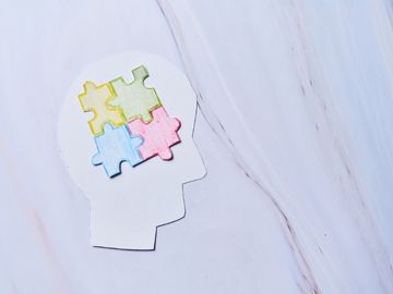Colorful puzzle for World Autsim Awareness Day