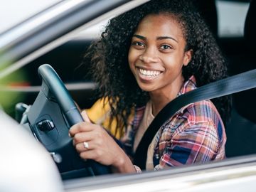 Female driving
