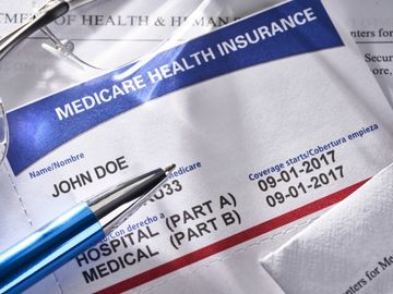 Medicare Health Insurance card